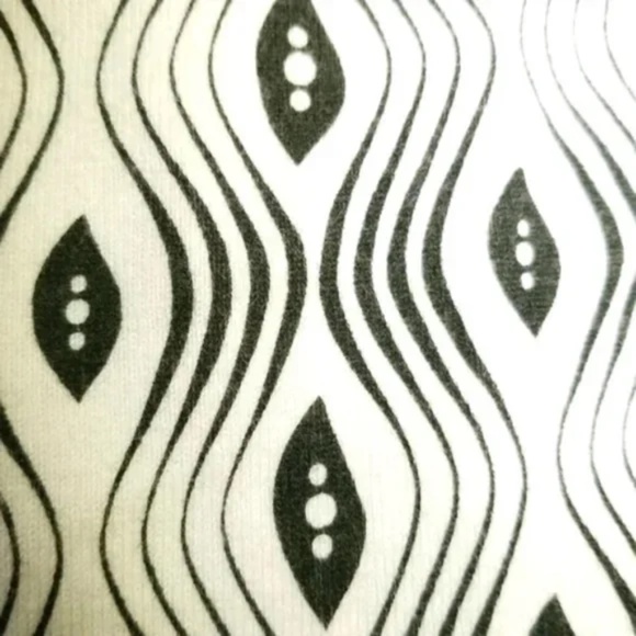 Mod 60s Abstract Pattern Stretch Tank - Picture 4 of 7